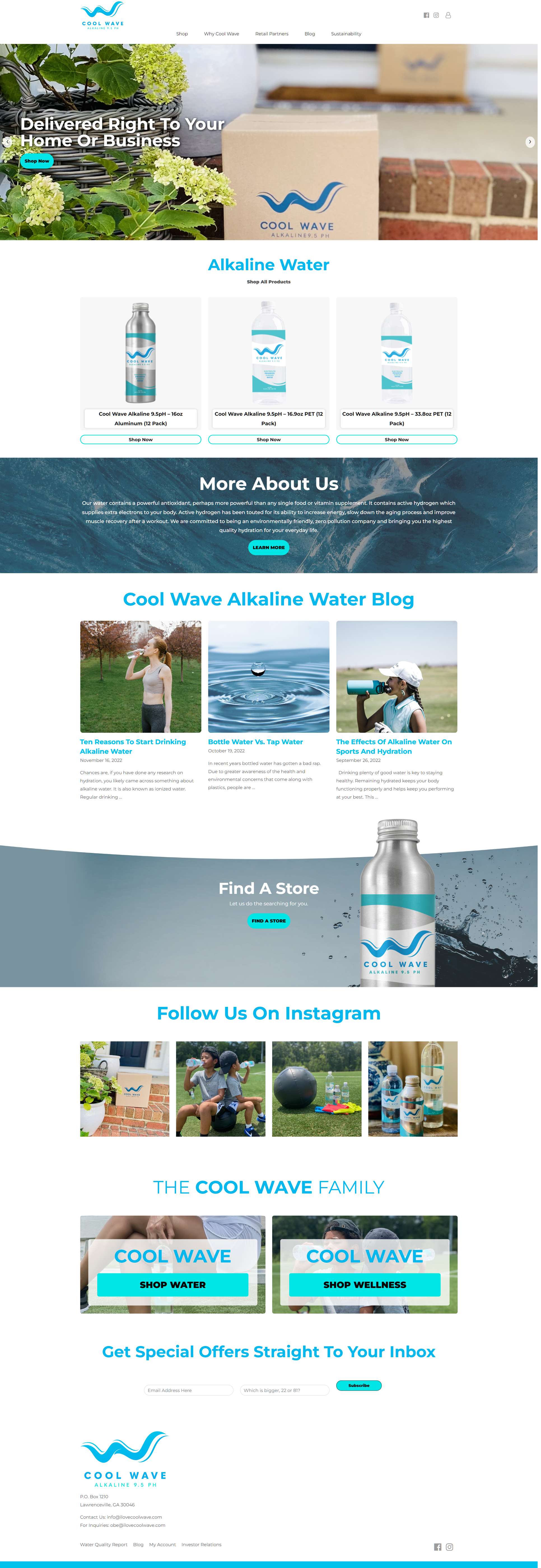 Cool Wave Alkaline Water