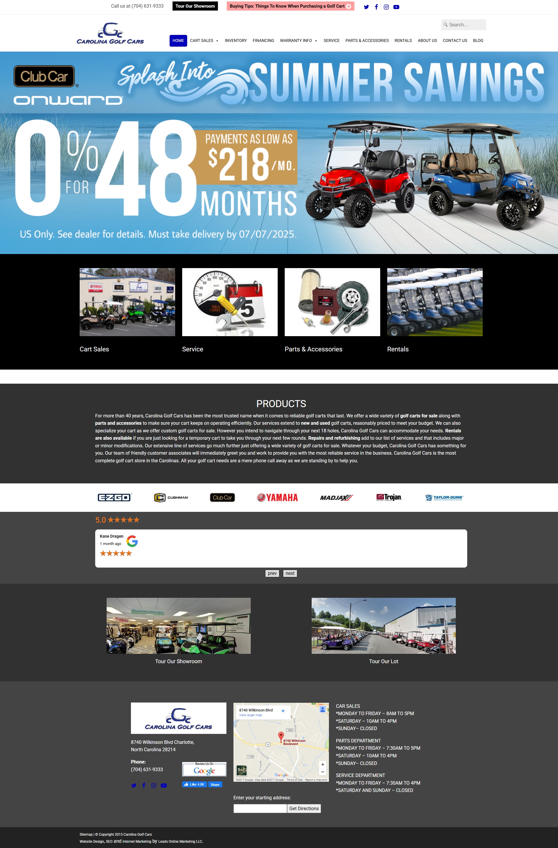 Carolinagolfcars 2025 09 08