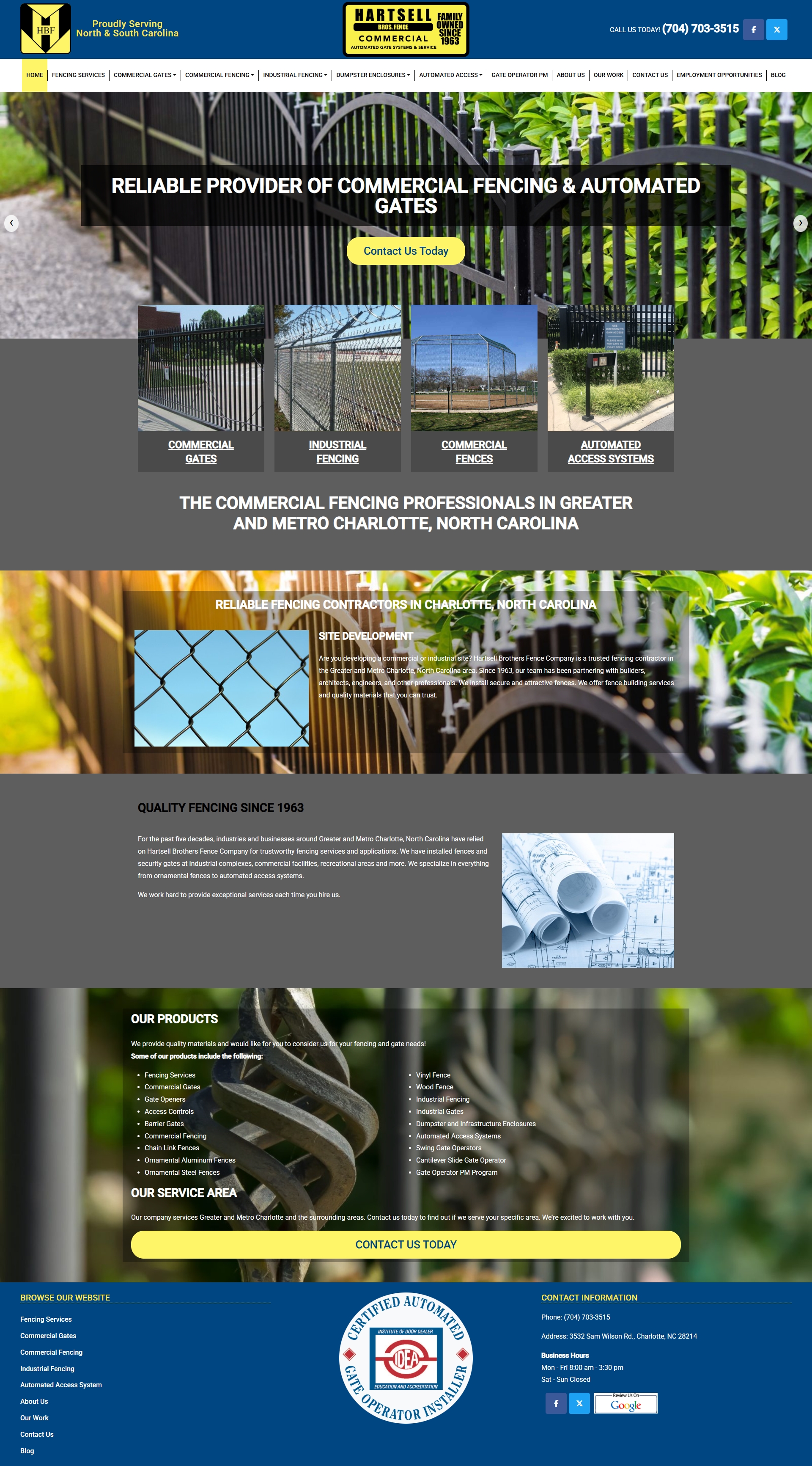 Hartsell Fence 2026 07 10